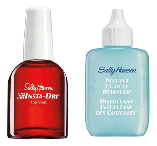 Kit Unhas Perfeitas Sally Hansen Remove Cutículas + Top Coat