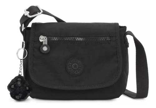 Bolsa Kipling Sabian Crossbody Black Noir- Preta
