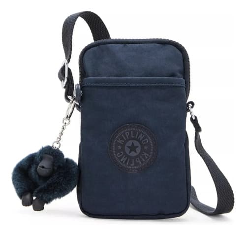 Bolsa Kipling Transversal Porta Celular Blue Bleu Original