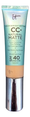 Color Correcting Cc + Natural Matte- It Cosmetics