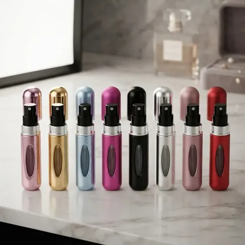 Porta Perfume Recarregável Oriko 5ml Viagem Bolso Prático