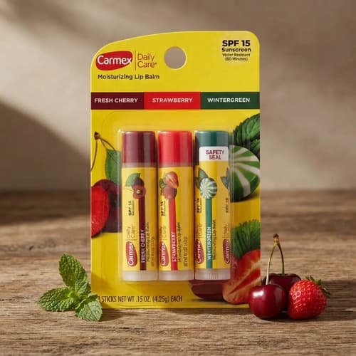Carmex Lip Balm Sabores Fps 15 Hidratante Labial