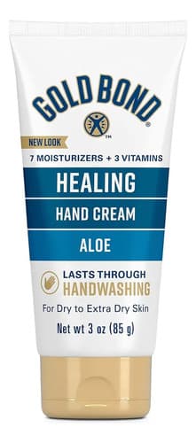 Creme De Mãos Curativo Gold Bond Com Aloe E Vitaminas, 85 G Neutra