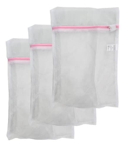 Kit 3 Protetores Roupas Delicadas Maquina Lavar 34 X 48 Cm