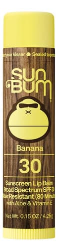 Hidratante Labial Sun Bum Banana Fps 30 Bastão Importado — foto 1
