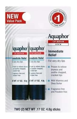 Bastão De Reparação De Lábios Aquaphor - Alivia Os Lábios Ag