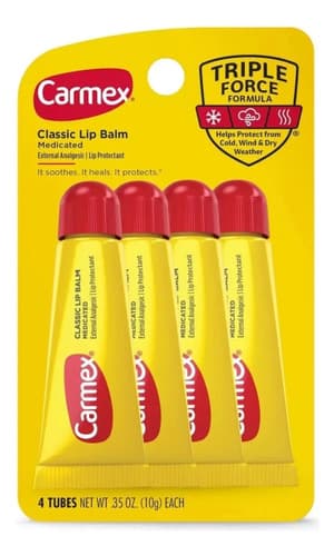 Carmex Bisnaga Pack 4 Un Fps 15 Hidratante Labial Importado — foto 1