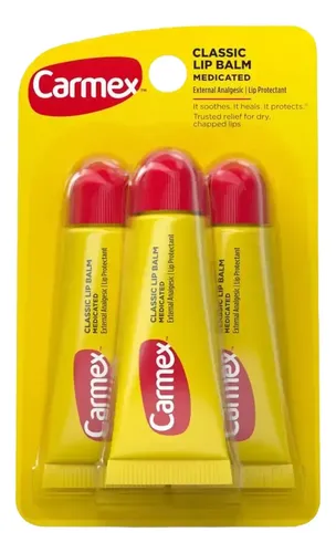Carmex Bisnaga Pack 3 Un Fps 15 Hidratante Labial Importado — foto 1