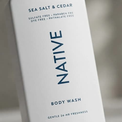 Sabonete Líquido Native Suave Ph Balanceado Sea Salt & Cedar — foto 1