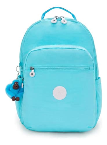 Mochila Kipling Seoul L Poppy Aqua 27l