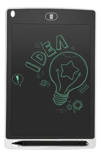 Lousa Digital 12 Polegadas Lcd Infantil P/escrever- Desenhar Preto