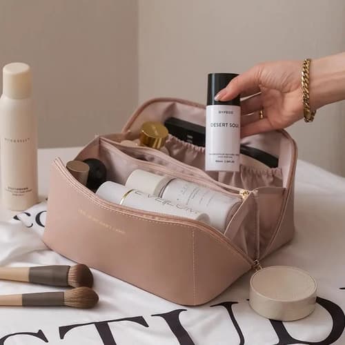 Bolsa Necessaire Organizador Maquiagem Viagem Mala Tiktok