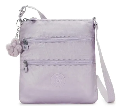 Bolsa Kipling Transversal Keiko Lilac Moon Metallic - Lilás — foto 1