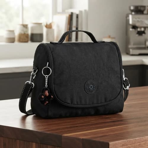 Lancheira Térmica Kipling New Kichirou Preto — foto 1