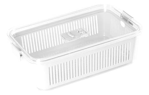 Pote Hermético Slim Multiuso Retangular 2.570 Ml Branco