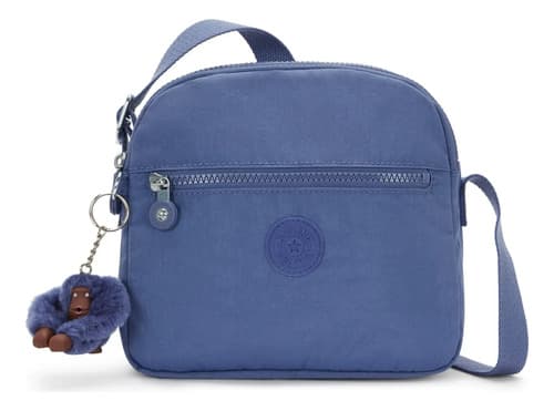 Bolsa Kipling Transversa Keefe 3 Compartimento Bolso Frontal